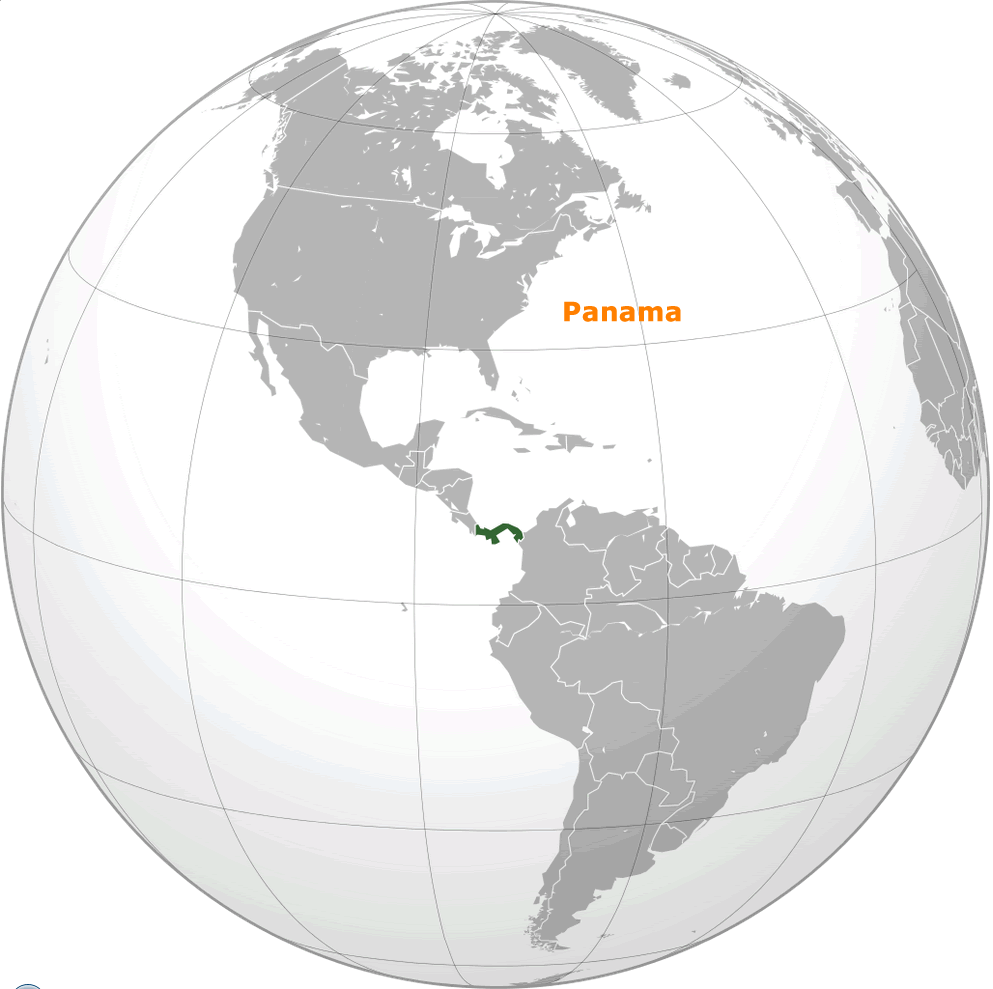 Ou est le Panama dans le Monde