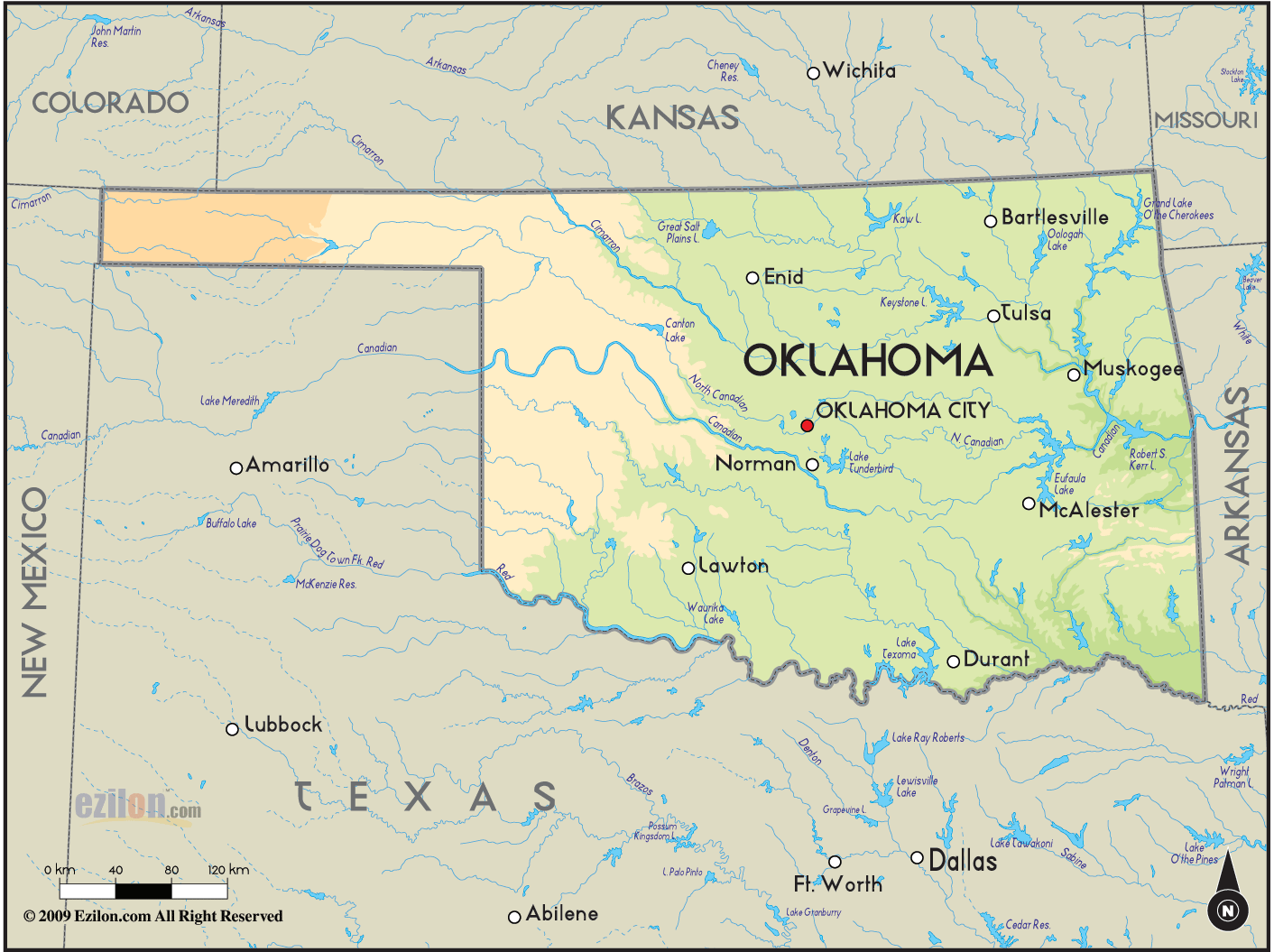 Oklahoma Carte